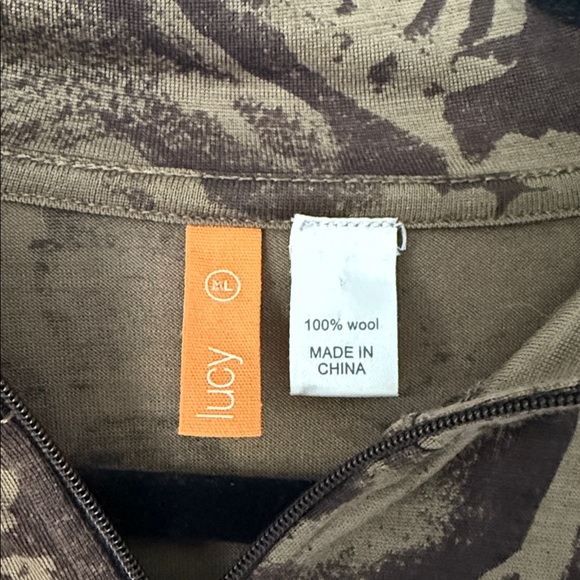 Lucy 100% wool full zip base layer - Picture 2 of 4